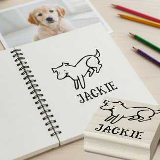 Cute Signature Stamp for Dog Lovers