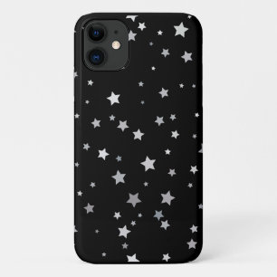 Cute Silver Stars pattern   Any background colour  Case-Mate iPhone Case