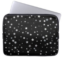 Cute Silver Stars pattern | Any background colour