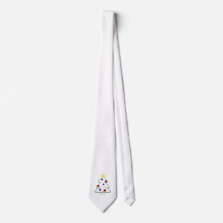 Cute simple Christmas drawing Tie