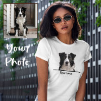 Cute Simple Custom Pet Portrait Dog Lover Gift