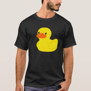 Cute Simple Little Yellow Rubber Ducky Duck Graphi T-Shirt