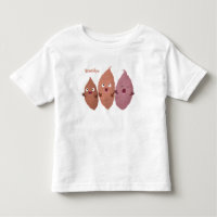 Cute singing sweet potatoes cartoon vegetables