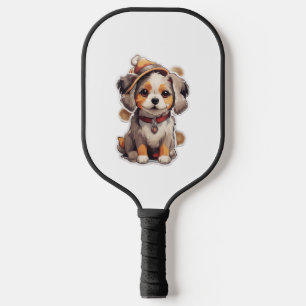 Cute single-dog Stickers   Pickleball Paddle