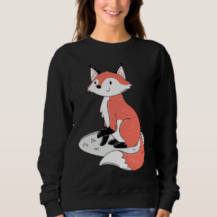 Cute Sitting Fox Sweatshirt