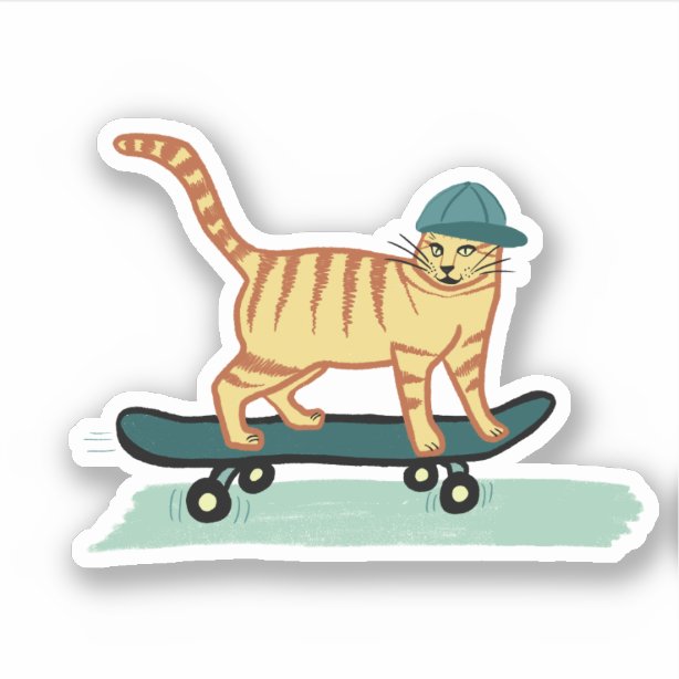 Skateboarding Stickers | Zazzle NZ