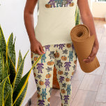 Cute Skeleton Animals and Pumpkins Halloween Leggings<br><div class="desc">These Halloween leggings are brimming with cuteness. They feature illustrations of cute stuffed animals with some of their skeletons showing for a slightly spooky look along with some patched plush pumpkins. There’s a bat, a bear, a cat, a dog and a rabbit. The animals and pumpkins are in shades of...</div>