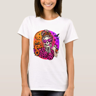 Cute Skeleton Halloween T-Shirt
