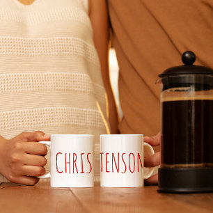 Cute Skinny Font Long Name Reunion Coffee Mug