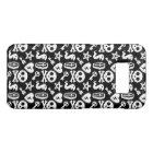 CUTE SKULL & CROSSBONES BLACK AND WHITE HALLOWEEN