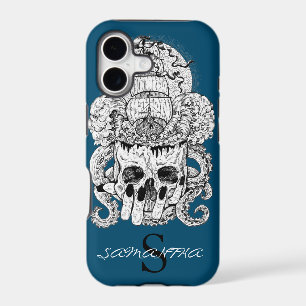 CUTE SKULL CROWN Nautical Case-Mate iPhone CASE