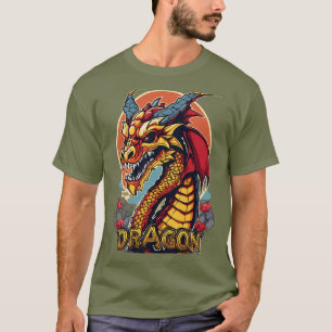 Cute Skull Dragon Mascot T-Shirt
