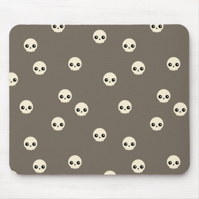 Cute Skulls Mouse Pad (Front)