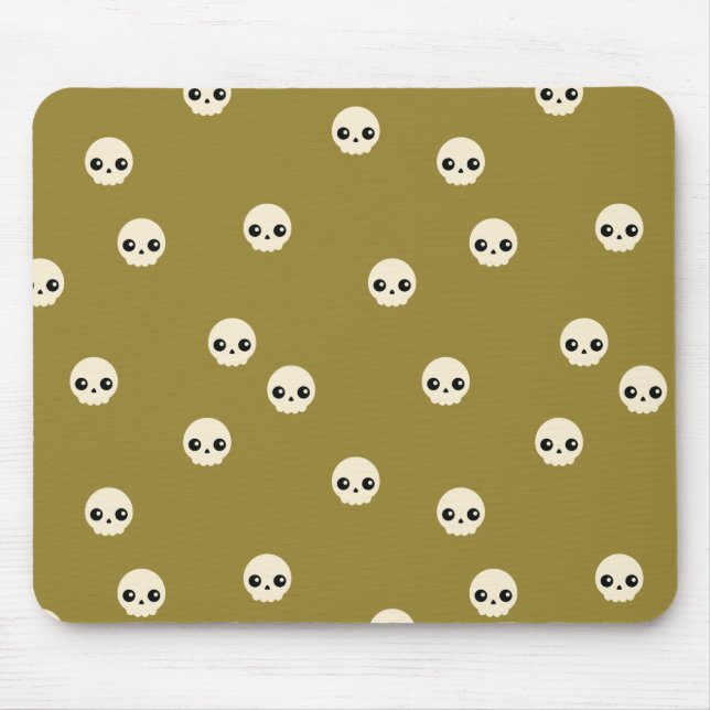Cute Skulls Mouse Pad (Front)