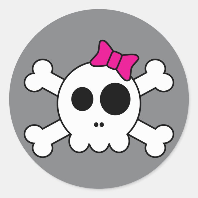 Cute Skully Stickers (Front)