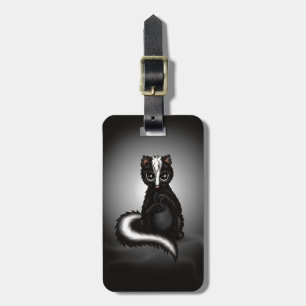 cute Skunk Luggage Tag