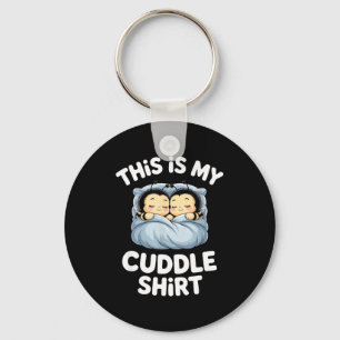 Cute Sleeng Bee This Is My Cuddle  Key Ring