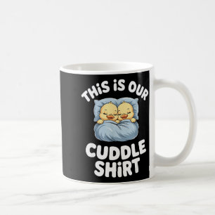 Cute Sleeng Ducks This Is Our Cuddle  Coffee Mug