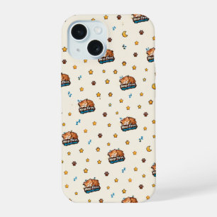 Cute Sleeping Cat Nap First Phone Case