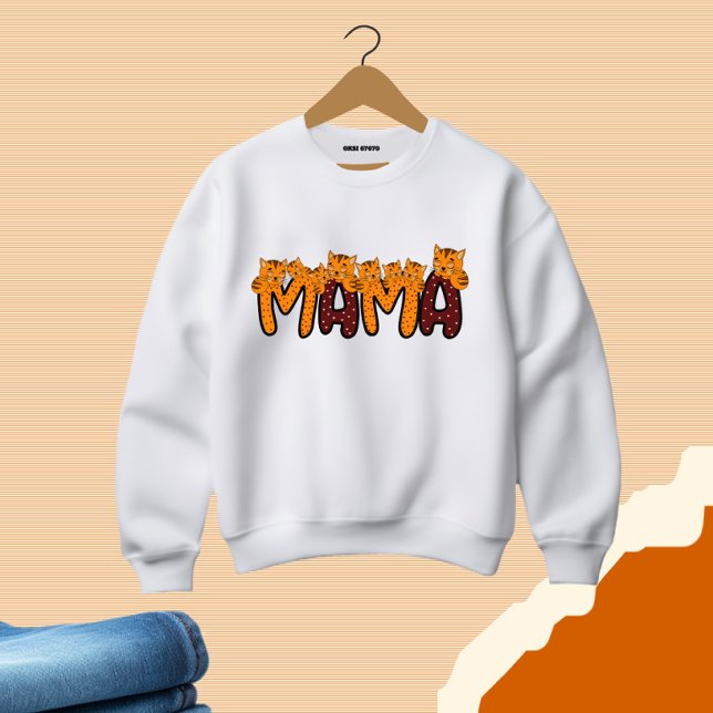 Cute sleeping cats sweatshirt (Creator Uploaded)