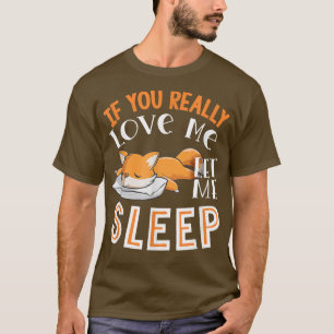 Cute Sleeping Fo Graphic Women Men Kids Fo Lover 1 T-Shirt