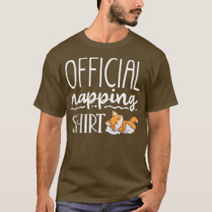 Cute Sleeping Fo Graphic Women Men Kids Fo Lover 1 T-Shirt