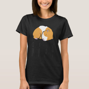 Cute Sleeping Guinea Pig Good At Naps Guinea Pig T-Shirt