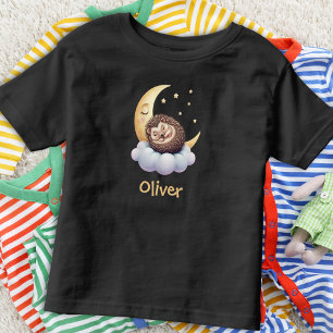 Cute Sleeping Hedgehog Toddler T-Shirt