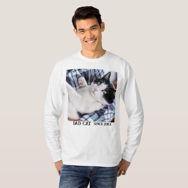 Cute Sleeping Kitten  T-Shirt (Front Full)