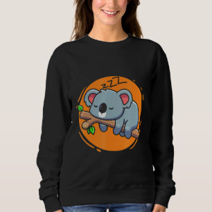 Cute Sleeping Koala Dream Australian Napping Sweatshirt