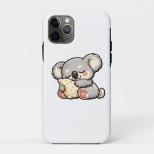 Cute Sleeping Koala with Pillow Case-Mate iPhone Case