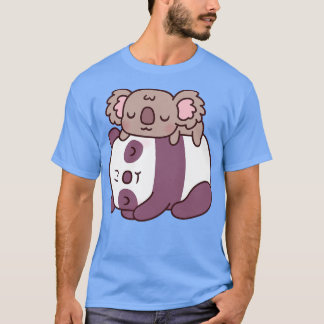 Cute Sleeping Panda And Koala Bear T-Shirt