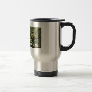 Cute Sleeping Panda “Not a Morning Person” Travel Mug