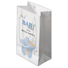 Cute Sleeping Teddy Bear Baby Shower Small Gift Ba