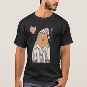 Cute Sleepy Bear Pajama T Shirt