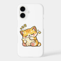 Cute Sleepy Cat Pillow