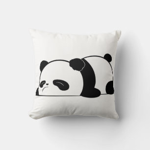 Cute Sleepy Panda Design Cushion