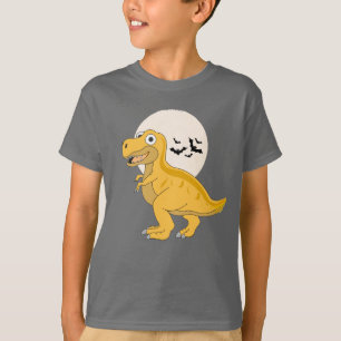 Cute Sleepy T-Rex Dinosaur Kids Shirt