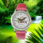 cute sloth add name Watch<br><div class="desc">cute sloth add name Watch</div>