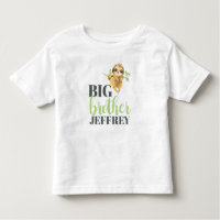Cute Sloth Big Brother Shirt For Older Sibling