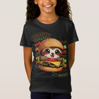 Cute Sloth Burger – Funny Happiness