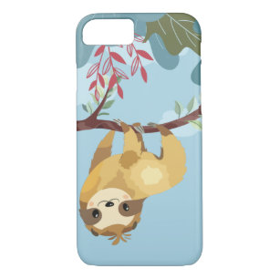 Cute Sloth Case-Mate iPhone Case