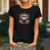 Cute Sloth Chillin Like a Pro