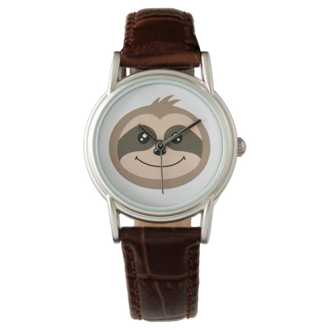 Cute Sloth Face Watch (Front)