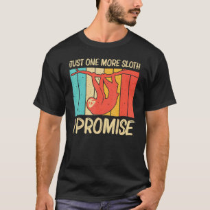Cute Sloth For Men Women Giant Sloth Sloths Vint T-Shirt