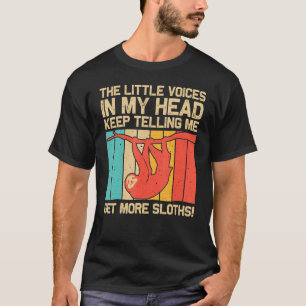 Cute Sloth For Men Women Giant Sloth Sloths Vintag T-Shirt