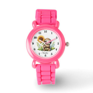 Cute sloth lovers add name watch