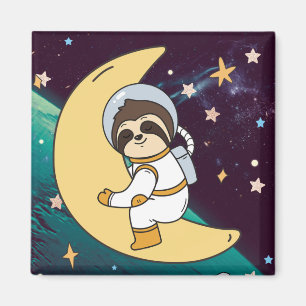 Cute Sloth Magnet