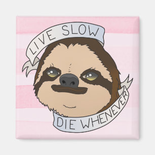 Cute Sloth Magnet