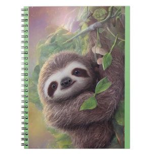 Cute Sloth Notebook